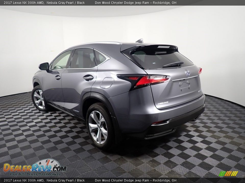 2017 Lexus NX 300h AWD Nebula Gray Pearl / Black Photo #13