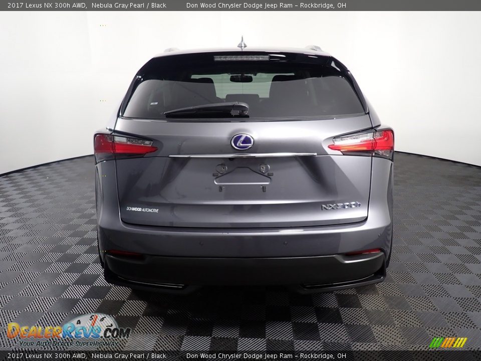 2017 Lexus NX 300h AWD Nebula Gray Pearl / Black Photo #14