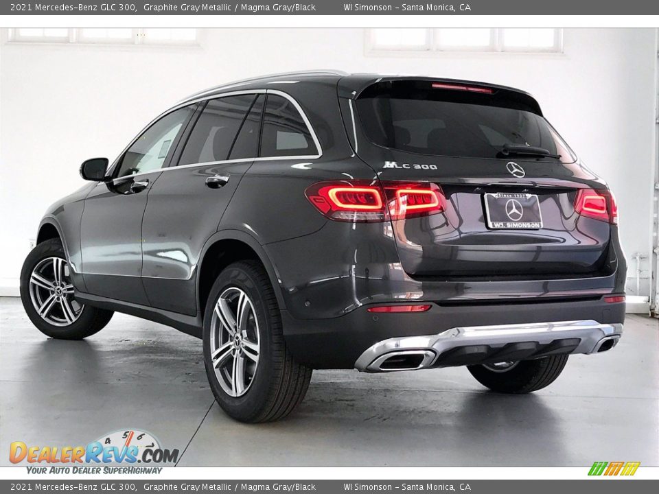 2021 Mercedes-Benz GLC 300 Graphite Gray Metallic / Magma Gray/Black Photo #2