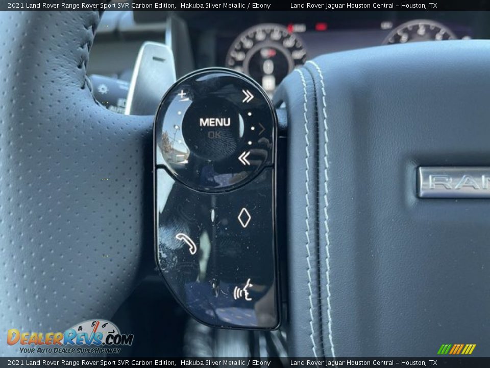 2021 Land Rover Range Rover Sport SVR Carbon Edition Steering Wheel Photo #18