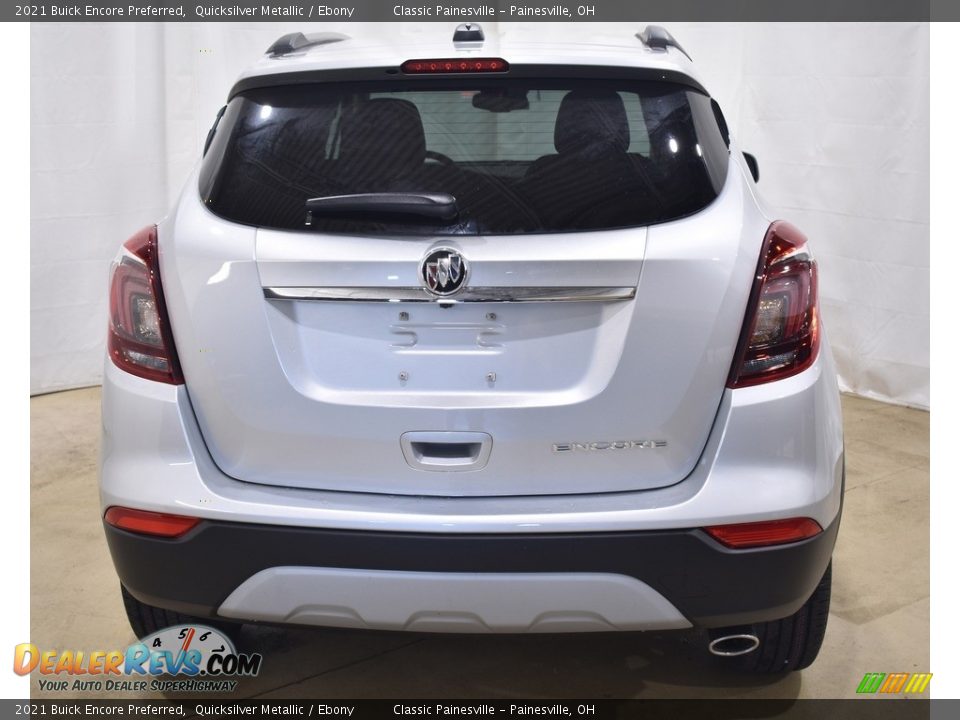 2021 Buick Encore Preferred Quicksilver Metallic / Ebony Photo #3