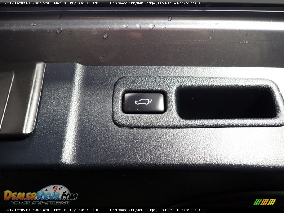 2017 Lexus NX 300h AWD Nebula Gray Pearl / Black Photo #18