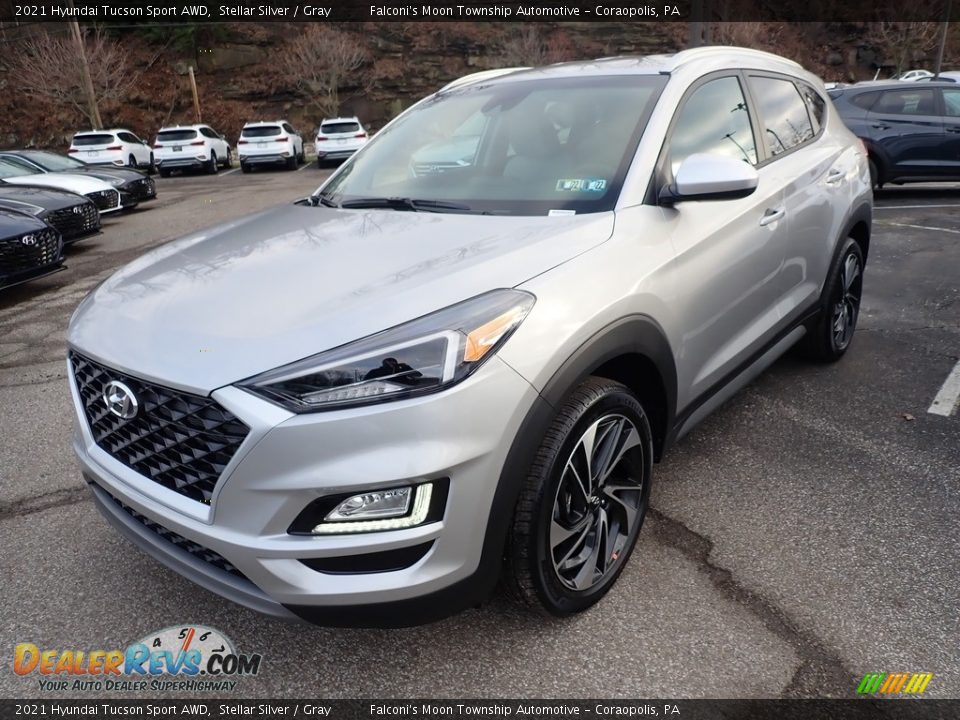 2021 Hyundai Tucson Sport AWD Stellar Silver / Gray Photo #5