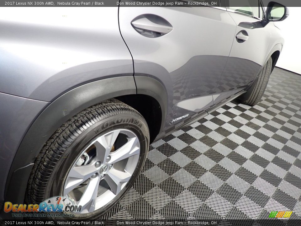 2017 Lexus NX 300h AWD Nebula Gray Pearl / Black Photo #20