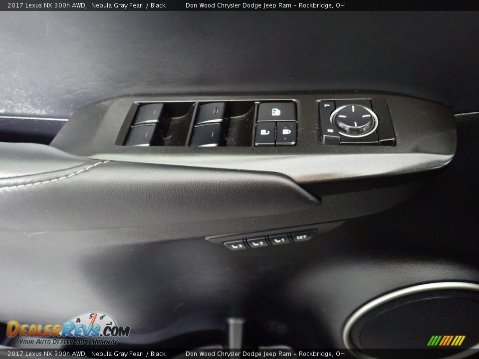 2017 Lexus NX 300h AWD Nebula Gray Pearl / Black Photo #23