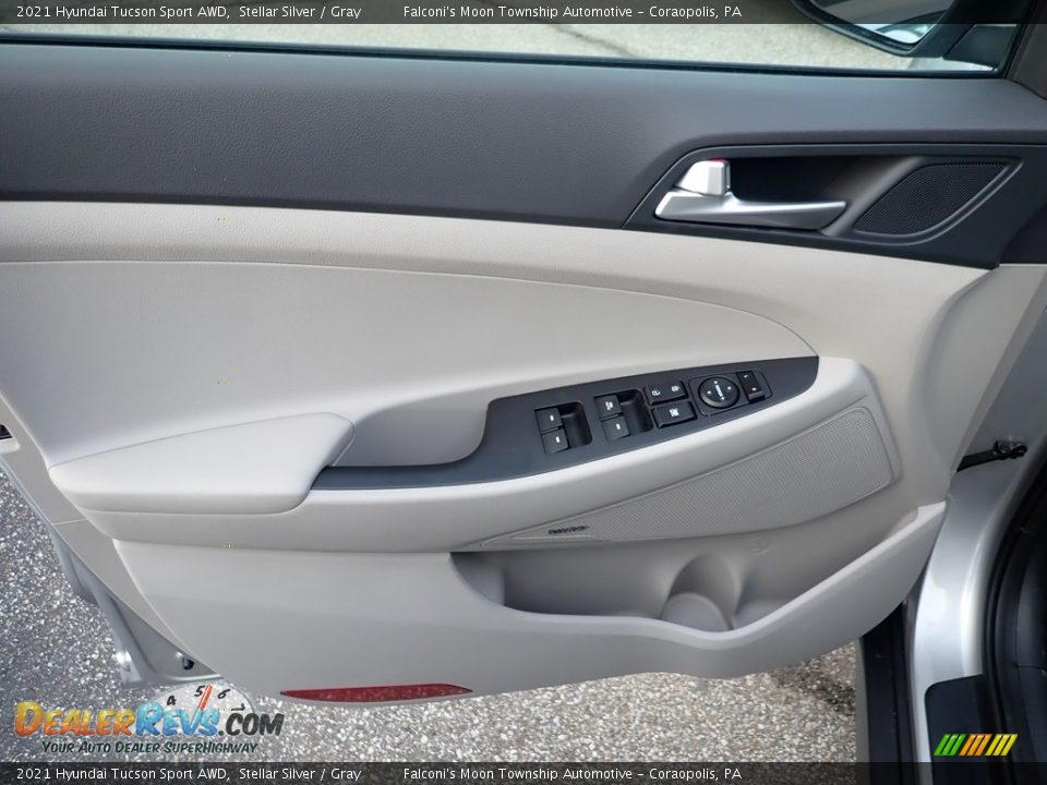 2021 Hyundai Tucson Sport AWD Stellar Silver / Gray Photo #11