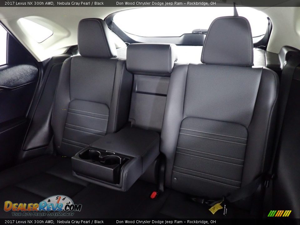 2017 Lexus NX 300h AWD Nebula Gray Pearl / Black Photo #27