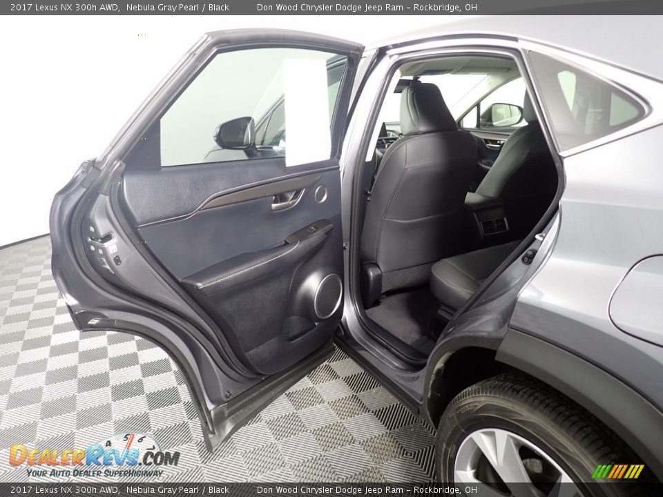 2017 Lexus NX 300h AWD Nebula Gray Pearl / Black Photo #28