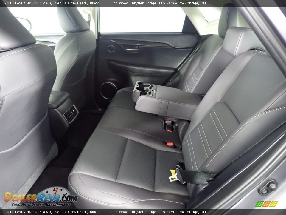 2017 Lexus NX 300h AWD Nebula Gray Pearl / Black Photo #29