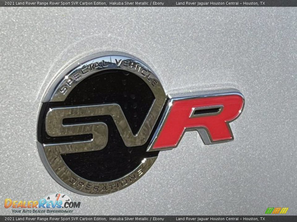 2021 Land Rover Range Rover Sport SVR Carbon Edition Logo Photo #35