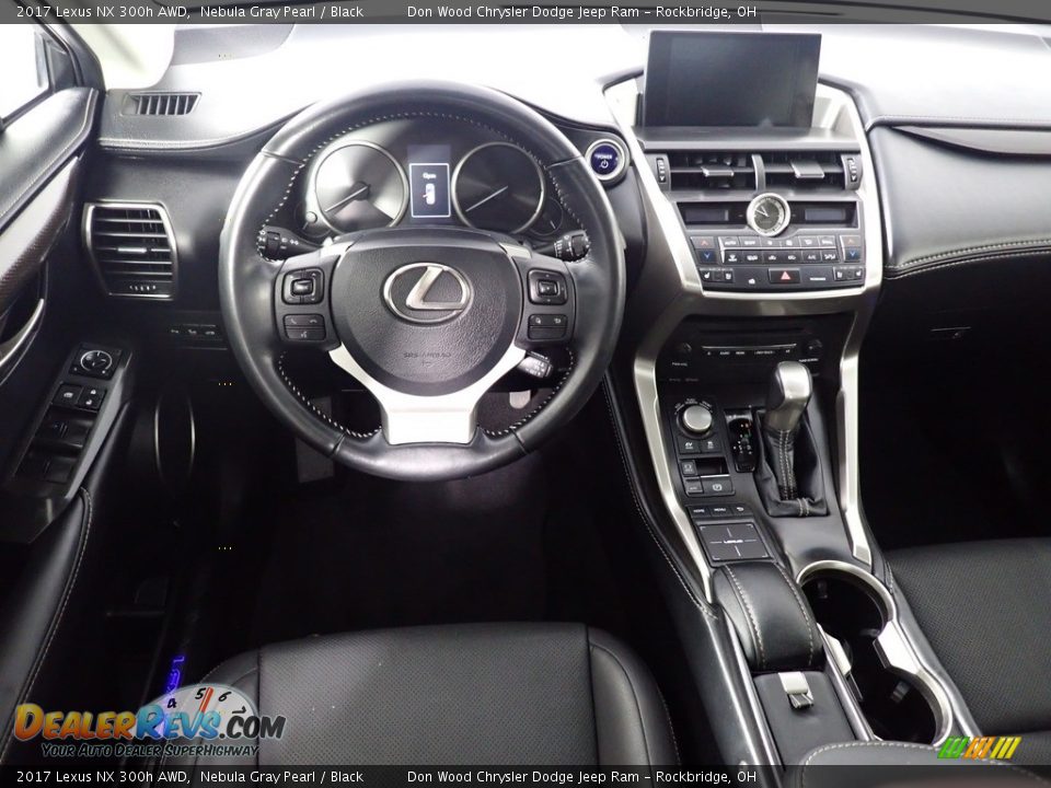 2017 Lexus NX 300h AWD Nebula Gray Pearl / Black Photo #30