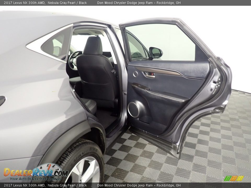 2017 Lexus NX 300h AWD Nebula Gray Pearl / Black Photo #31