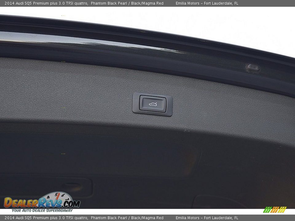 2014 Audi SQ5 Premium plus 3.0 TFSI quattro Phantom Black Pearl / Black/Magma Red Photo #40