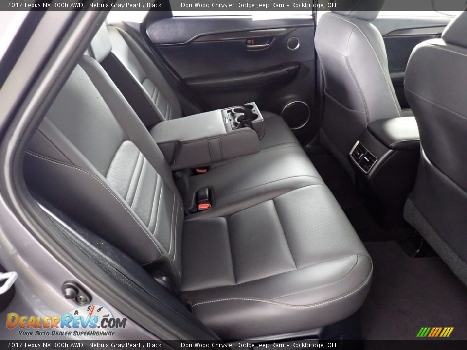 2017 Lexus NX 300h AWD Nebula Gray Pearl / Black Photo #32