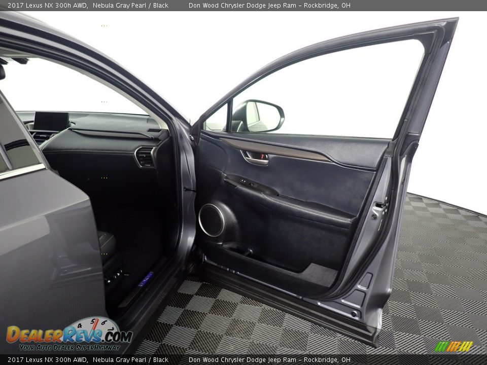 2017 Lexus NX 300h AWD Nebula Gray Pearl / Black Photo #33