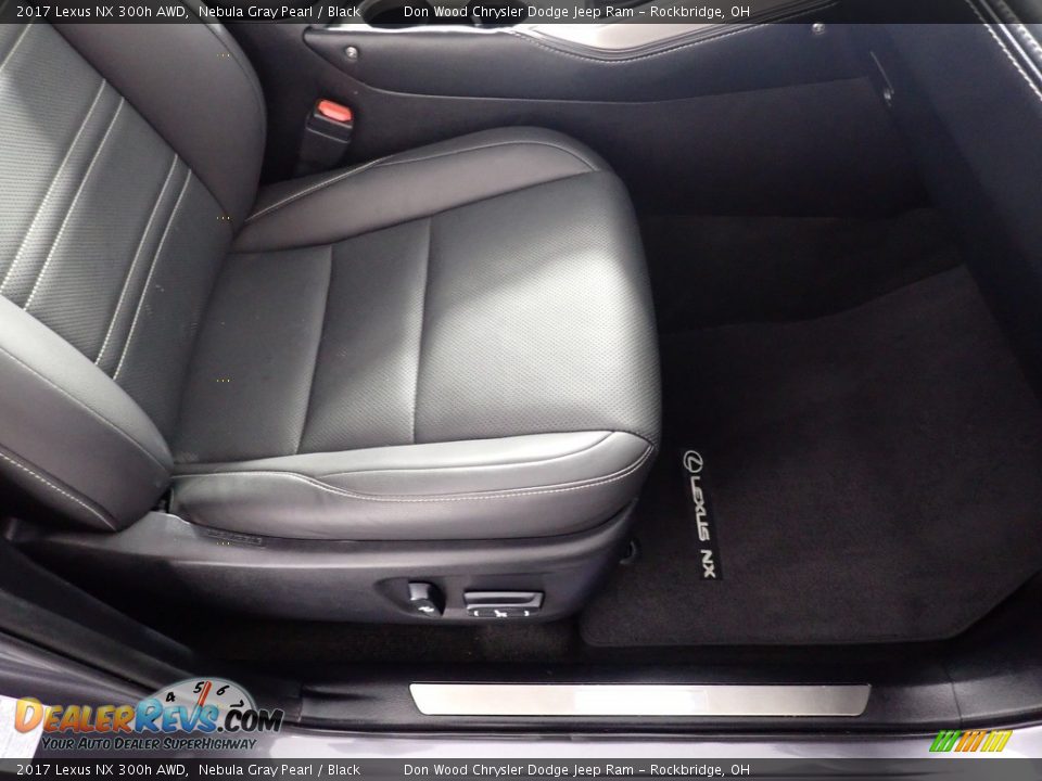 2017 Lexus NX 300h AWD Nebula Gray Pearl / Black Photo #34