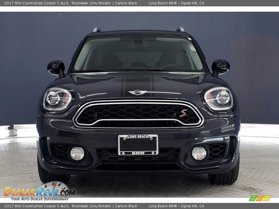 2017 Mini Countryman Cooper S ALL4 Moonwalk Grey Metallic / Carbon Black Photo #2