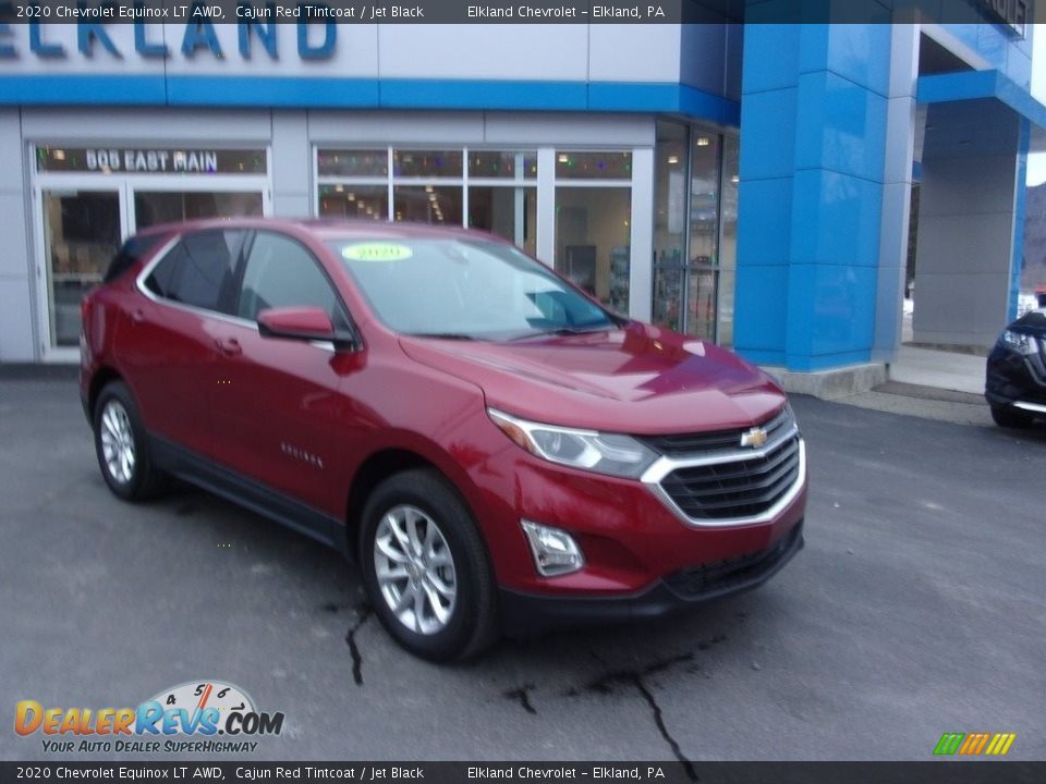 2020 Chevrolet Equinox LT AWD Cajun Red Tintcoat / Jet Black Photo #1