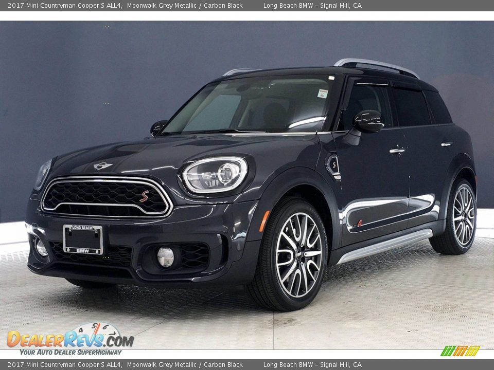 2017 Mini Countryman Cooper S ALL4 Moonwalk Grey Metallic / Carbon Black Photo #12