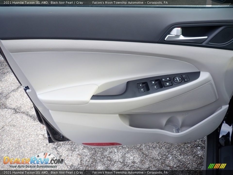 2021 Hyundai Tucson SEL AWD Black Noir Pearl / Gray Photo #11