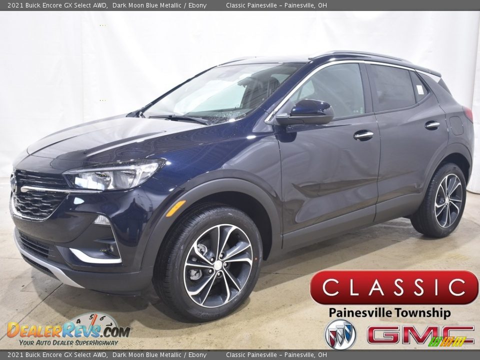 2021 Buick Encore GX Select AWD Dark Moon Blue Metallic / Ebony Photo #1