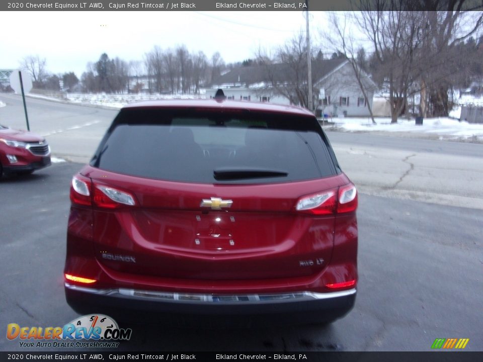 2020 Chevrolet Equinox LT AWD Cajun Red Tintcoat / Jet Black Photo #4