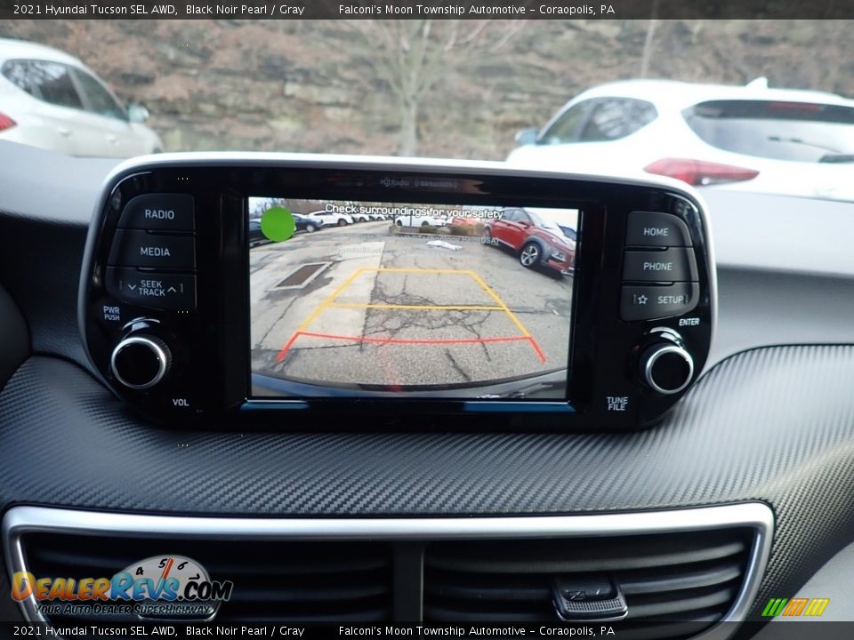 2021 Hyundai Tucson SEL AWD Black Noir Pearl / Gray Photo #14