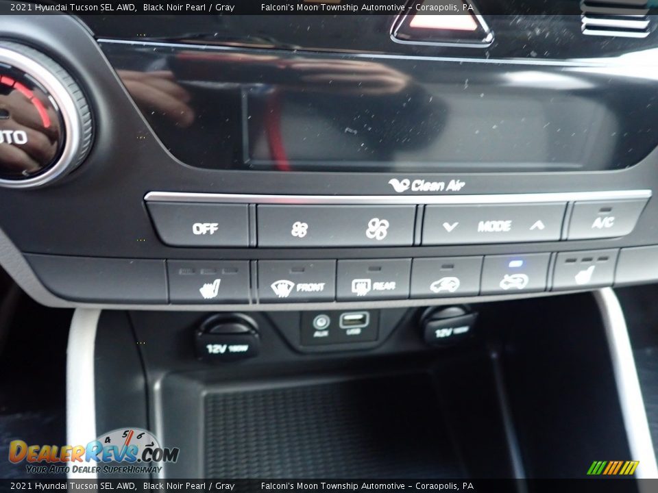 2021 Hyundai Tucson SEL AWD Black Noir Pearl / Gray Photo #15