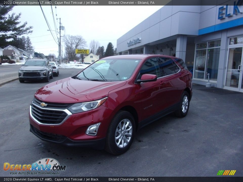 2020 Chevrolet Equinox LT AWD Cajun Red Tintcoat / Jet Black Photo #7