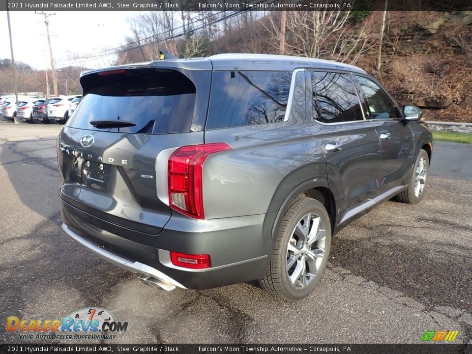 2021 Hyundai Palisade Limited AWD Steel Graphite / Black Photo #2