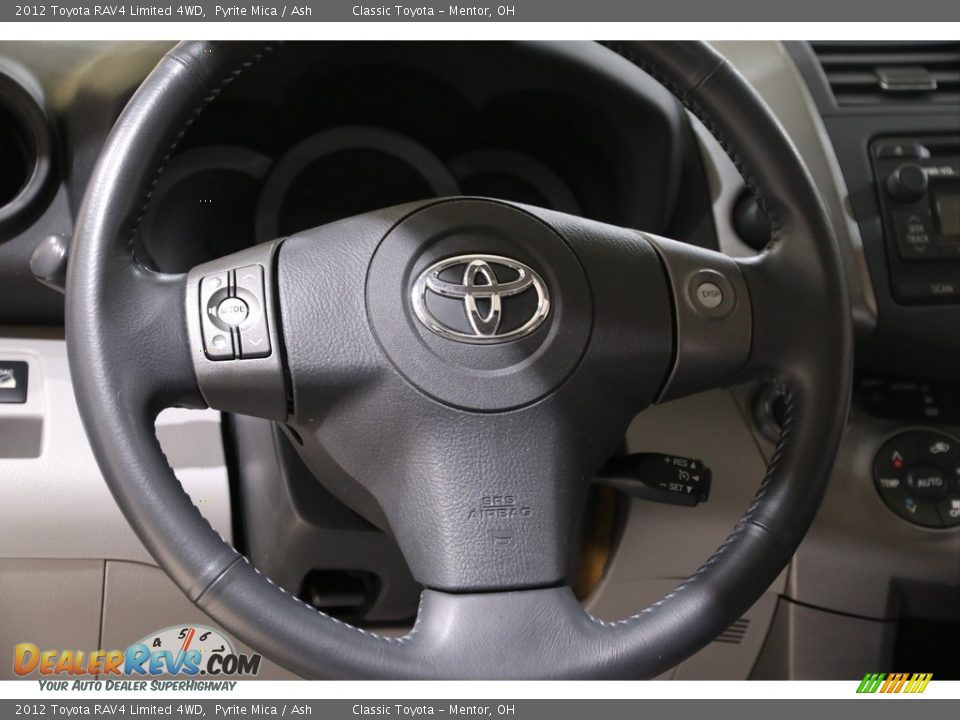 2012 Toyota RAV4 Limited 4WD Steering Wheel Photo #7