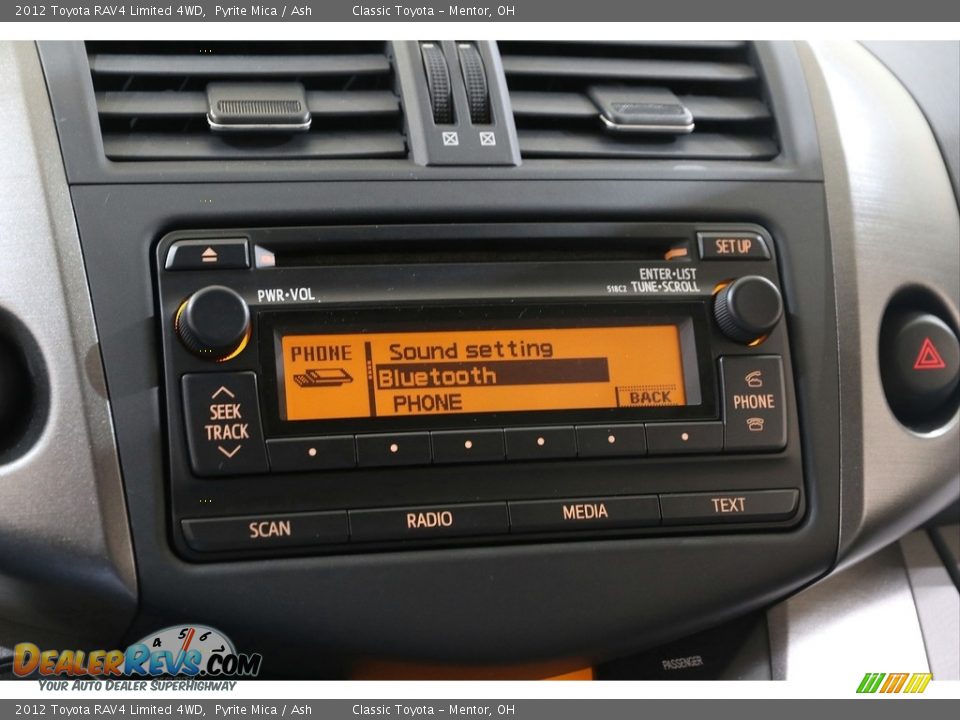 Audio System of 2012 Toyota RAV4 Limited 4WD Photo #10