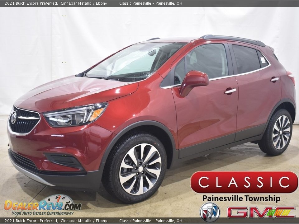 2021 Buick Encore Preferred Cinnabar Metallic / Ebony Photo #1