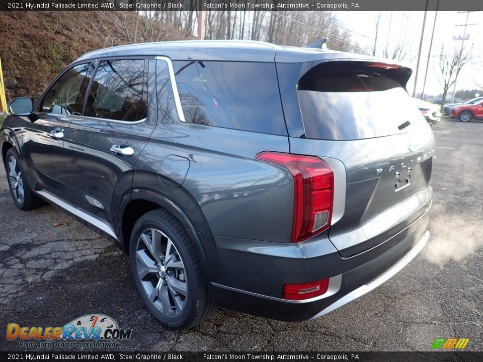 2021 Hyundai Palisade Limited AWD Steel Graphite / Black Photo #6