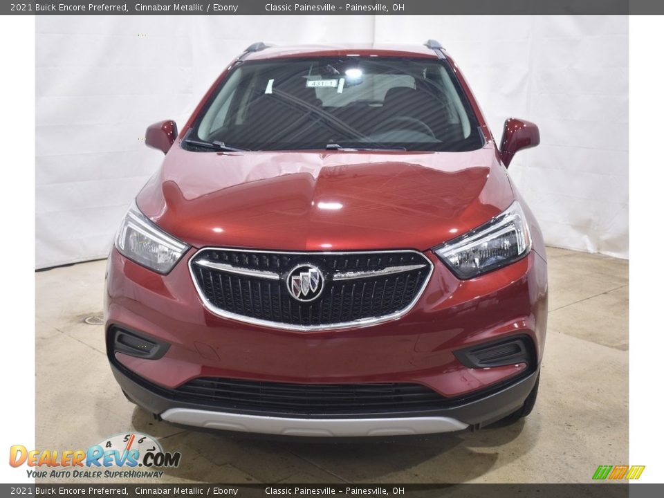 2021 Buick Encore Preferred Cinnabar Metallic / Ebony Photo #4