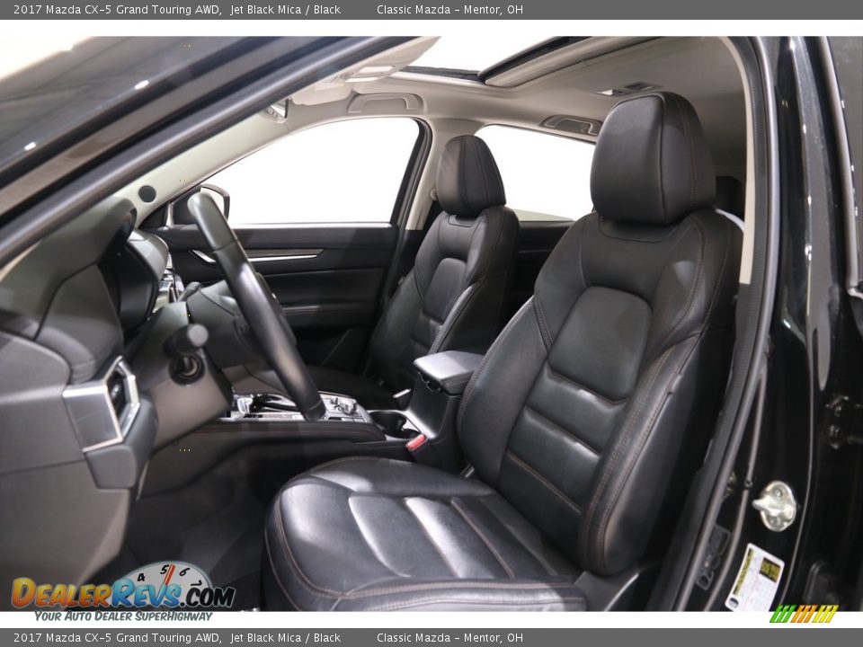 2017 Mazda CX-5 Grand Touring AWD Jet Black Mica / Black Photo #5