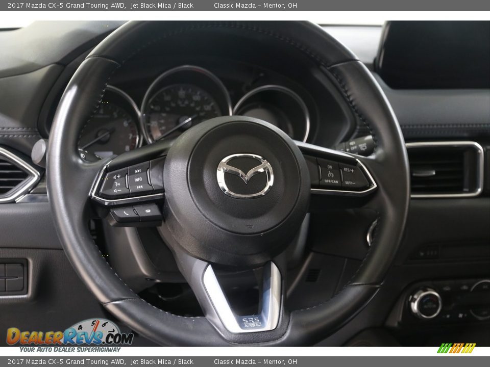 2017 Mazda CX-5 Grand Touring AWD Jet Black Mica / Black Photo #6