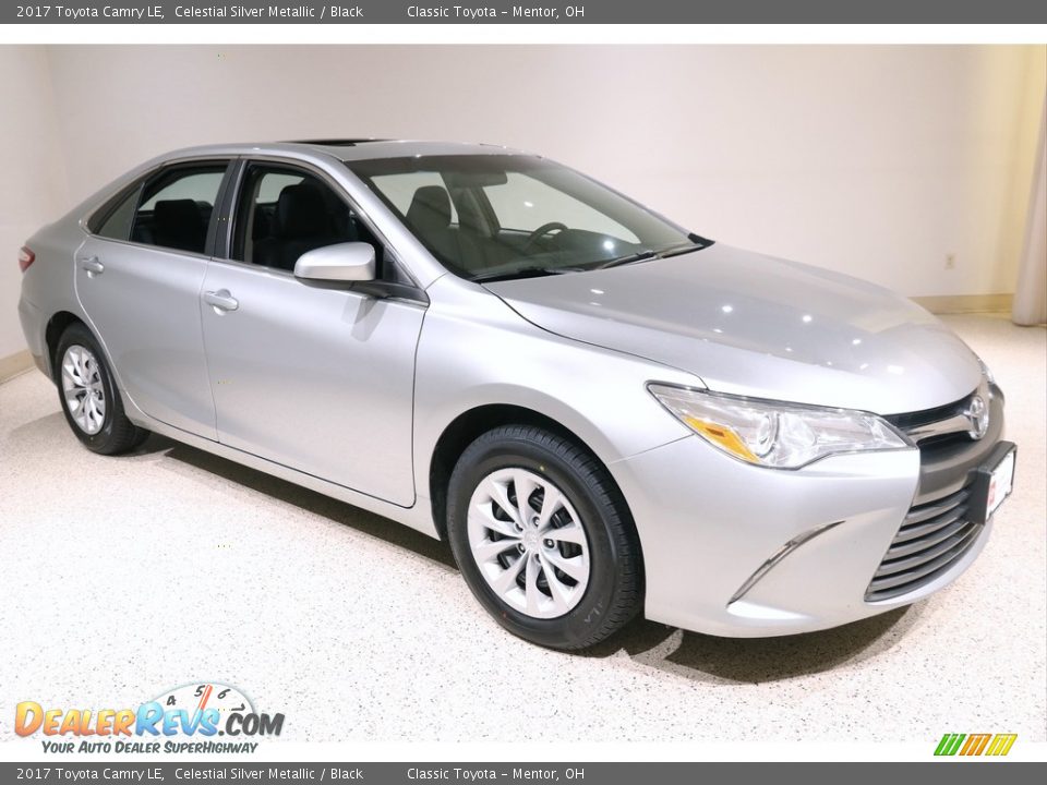 2017 Toyota Camry LE Celestial Silver Metallic / Black Photo #1