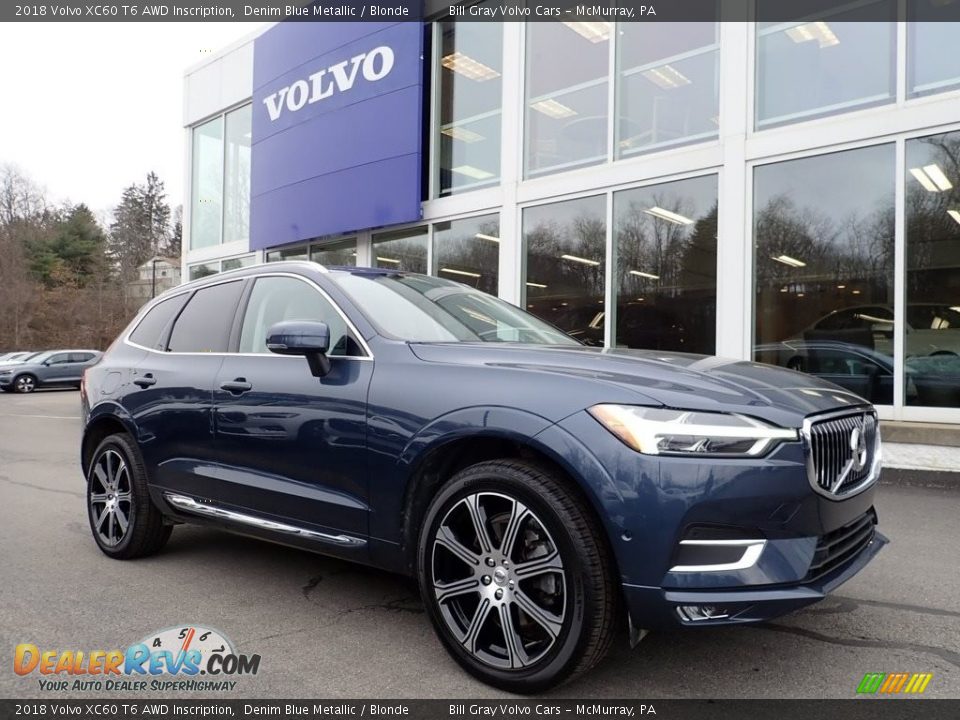 Front 3/4 View of 2018 Volvo XC60 T6 AWD Inscription Photo #1