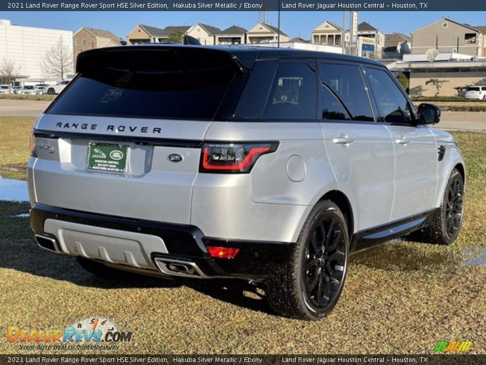 2021 Land Rover Range Rover Sport HSE Silver Edition Hakuba Silver Metallic / Ebony Photo #3