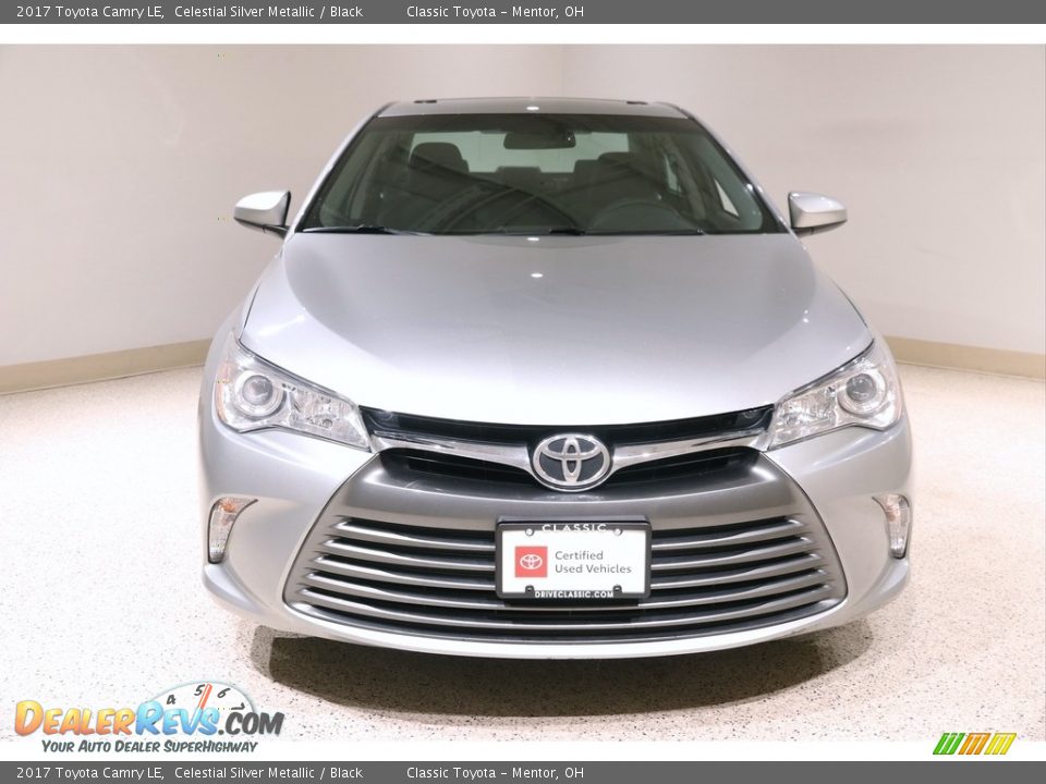 2017 Toyota Camry LE Celestial Silver Metallic / Black Photo #2