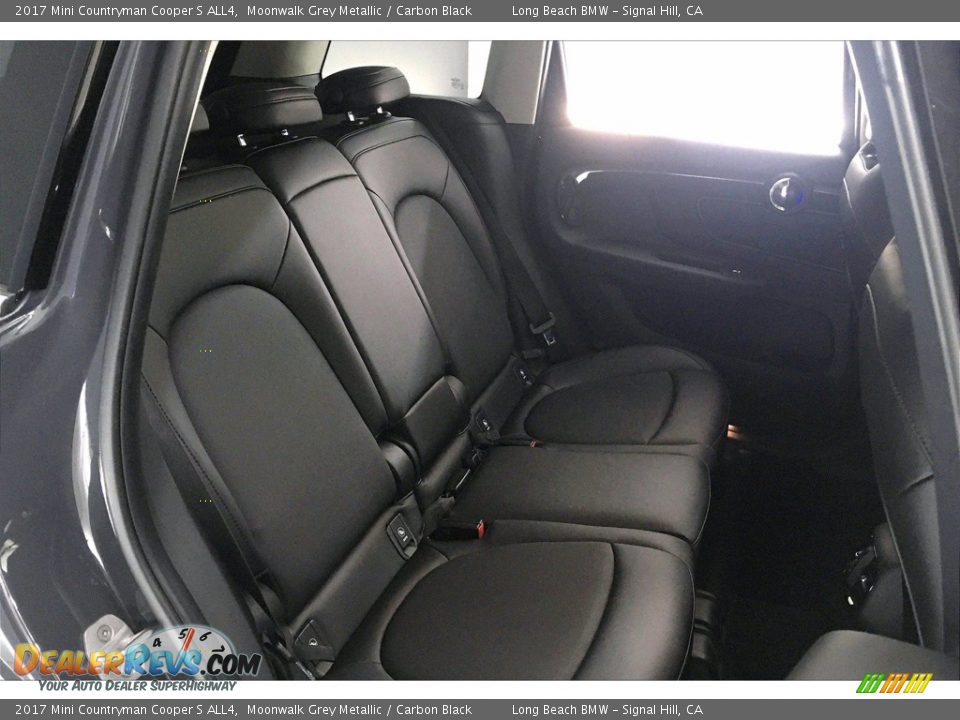 2017 Mini Countryman Cooper S ALL4 Moonwalk Grey Metallic / Carbon Black Photo #29