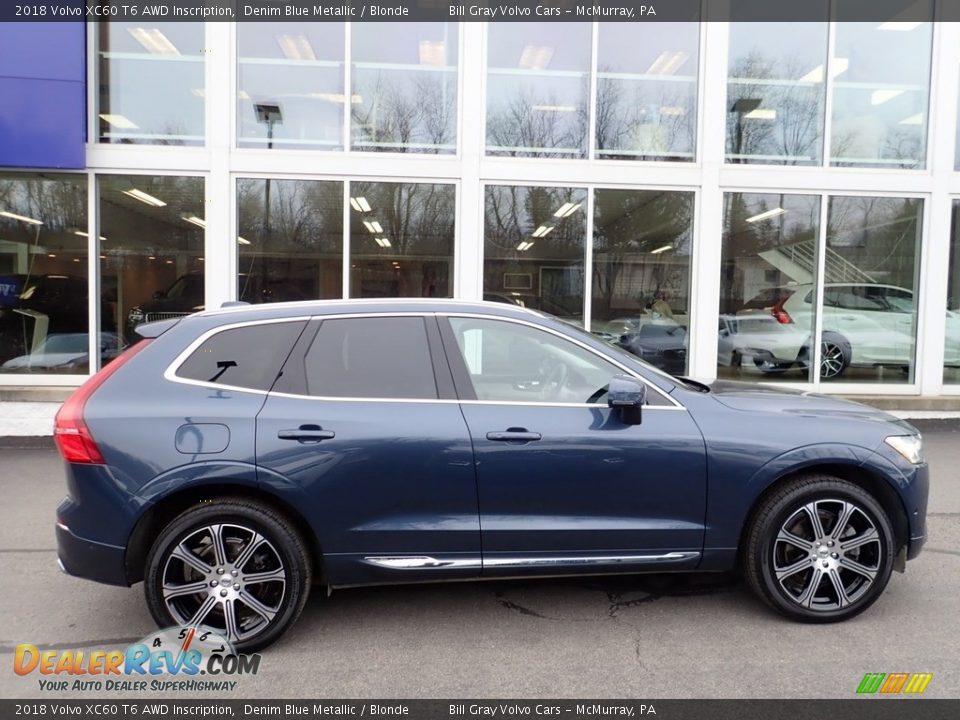Denim Blue Metallic 2018 Volvo XC60 T6 AWD Inscription Photo #2