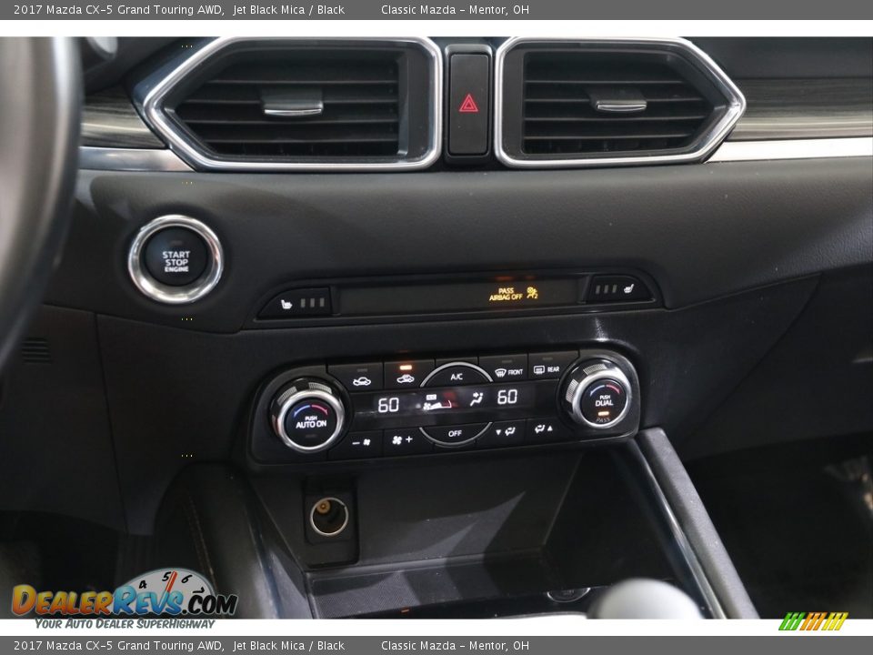 2017 Mazda CX-5 Grand Touring AWD Jet Black Mica / Black Photo #10
