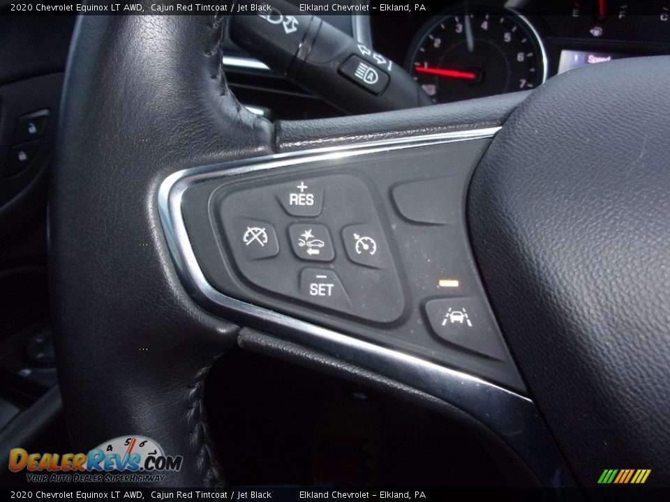 2020 Chevrolet Equinox LT AWD Cajun Red Tintcoat / Jet Black Photo #21