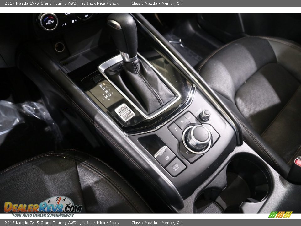 2017 Mazda CX-5 Grand Touring AWD Jet Black Mica / Black Photo #11