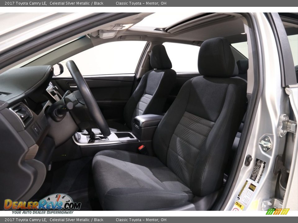 2017 Toyota Camry LE Celestial Silver Metallic / Black Photo #5