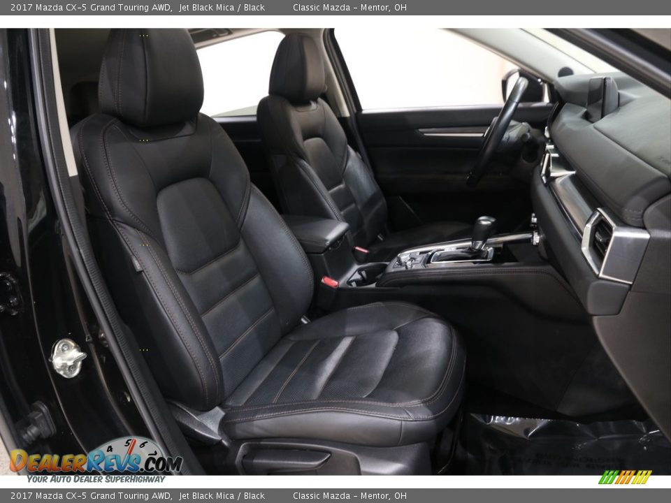 2017 Mazda CX-5 Grand Touring AWD Jet Black Mica / Black Photo #12