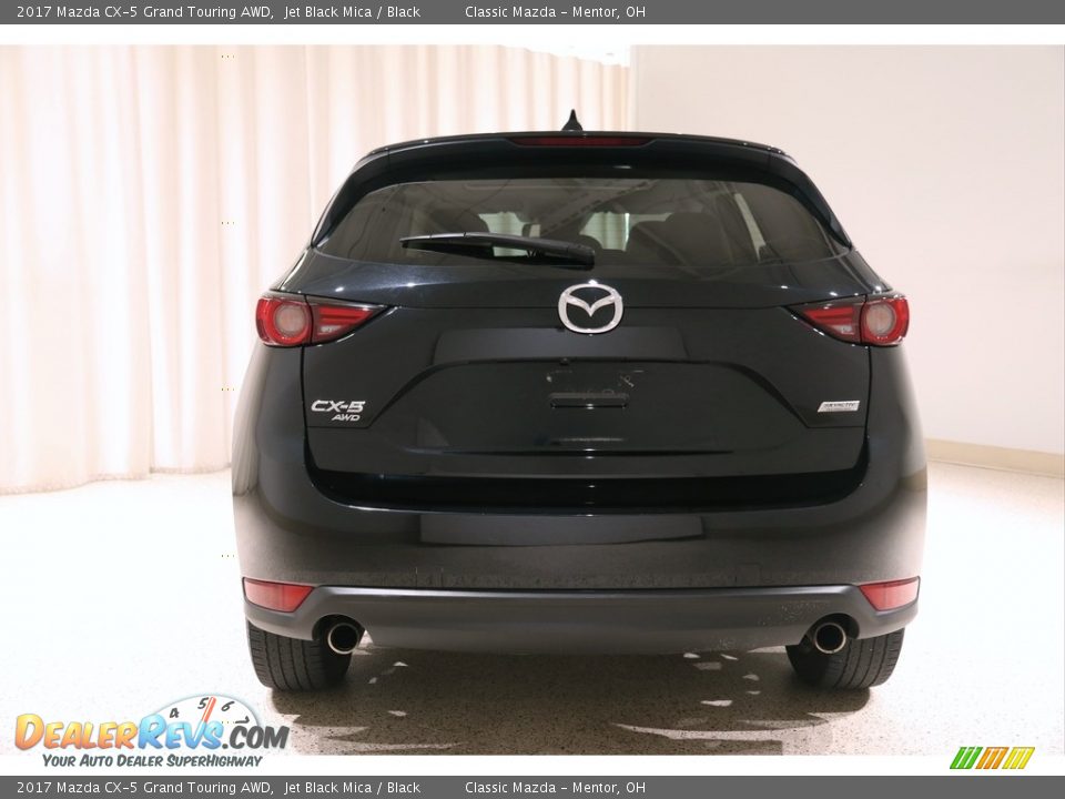 2017 Mazda CX-5 Grand Touring AWD Jet Black Mica / Black Photo #15