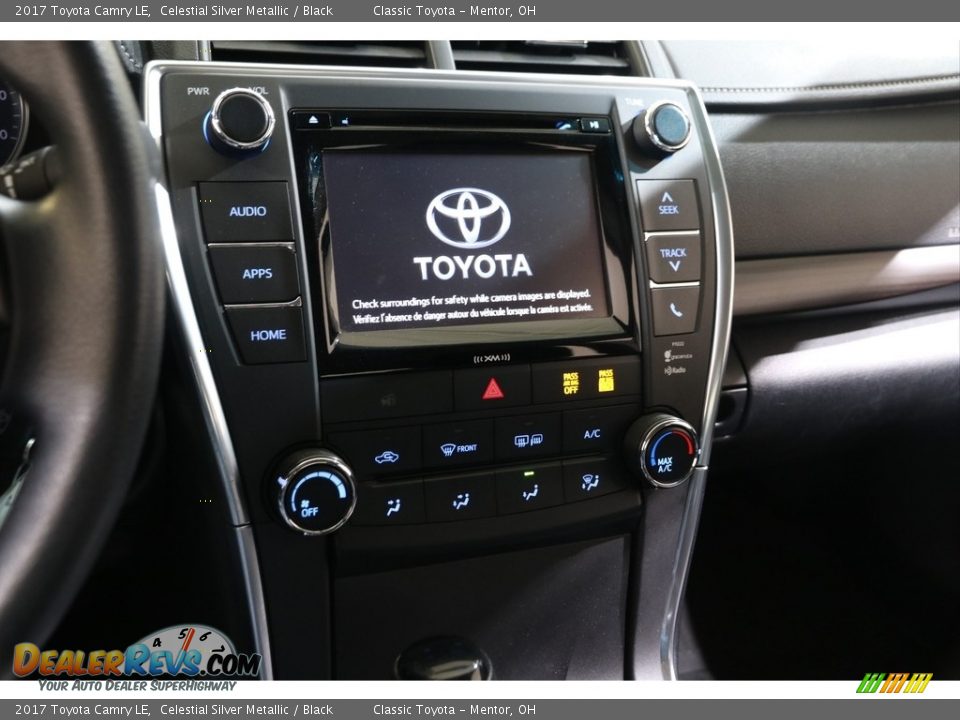 2017 Toyota Camry LE Celestial Silver Metallic / Black Photo #9